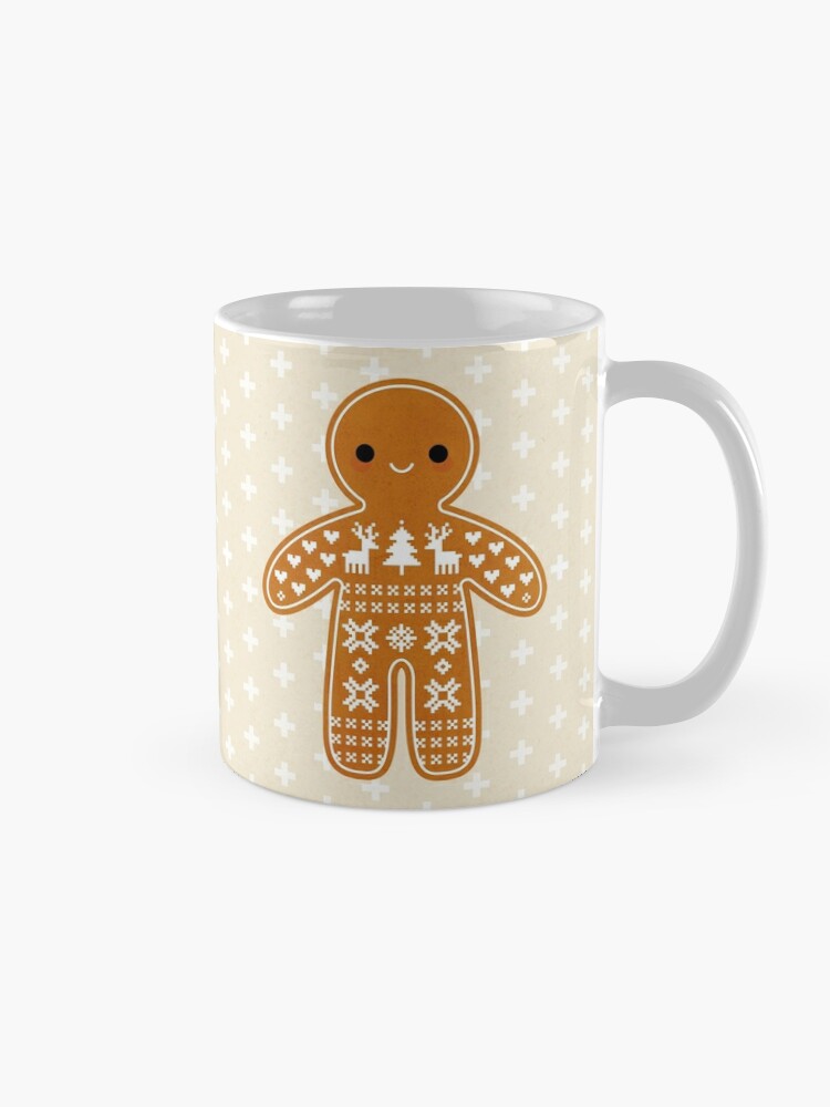 Gingerbread Cookie Ceramic Mug