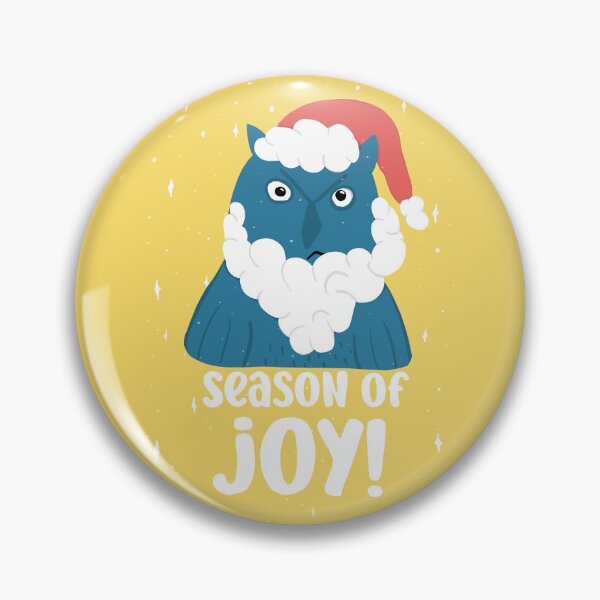 Item preview, Season of Joy (Grumpy Santa) -  Owls Greetings collection - YBR designed and sold by MaddaMom.