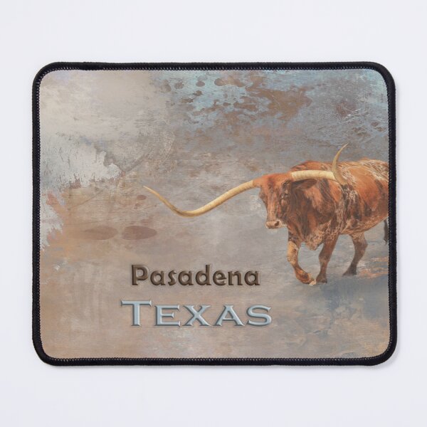 Item preview, Longhorn Bull Pasadena designed and sold by Elisabeth Lucas.