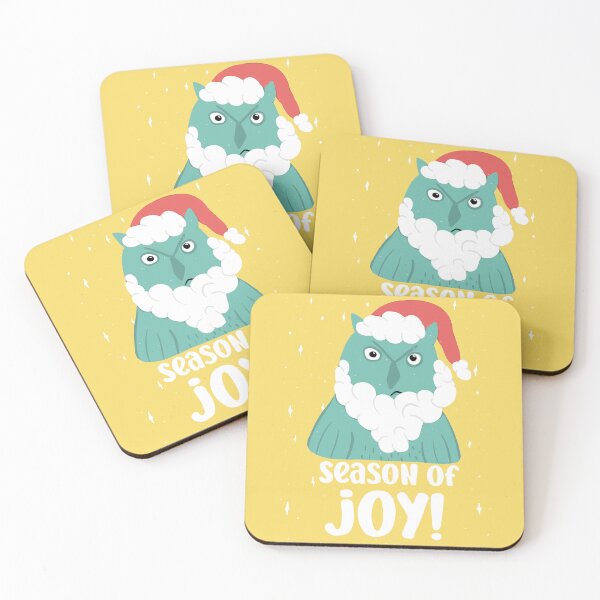 Item preview, Season of Joy (Grumpy Santa) -  Owls Greetings collection - YGR designed and sold by MaddaMom.