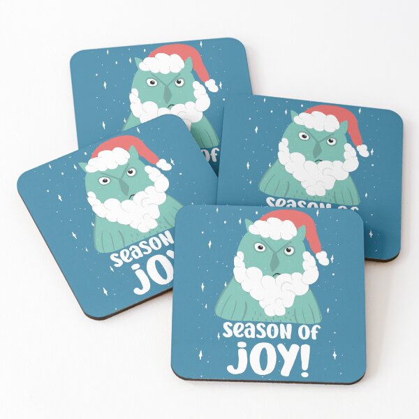 Item preview, Season of Joy (Grumpy Santa) -  Owls Greetings collection - BGR designed and sold by MaddaMom.