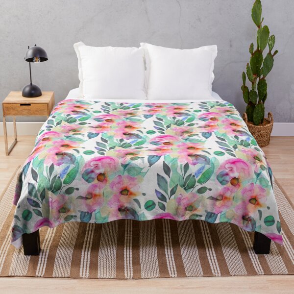 Item preview, Pastel floral abstract pattern designed and sold by Mirarima.