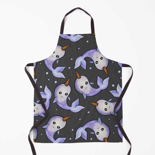 Item preview, Watercolor Narwhal with Bubbles designed and sold by kmstudio.
