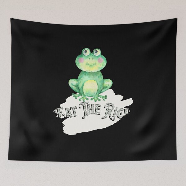 Item preview, Eat The Rich Frog designed and sold by Akimatax ✯✯✯✯✯.