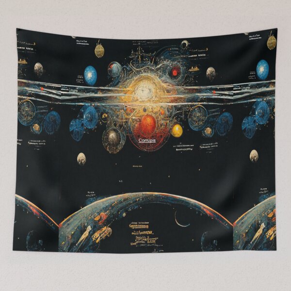 Item preview, Planet Warz - System ARZ-75 "Milky Way Galaxy" (Edition #1) designed and sold by Brazz Official.
