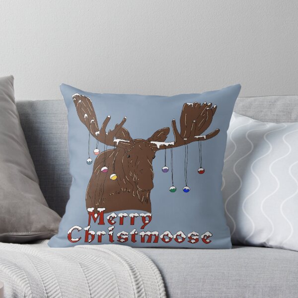Item preview, Merry Christmas Moose designed and sold by HRSCreates.