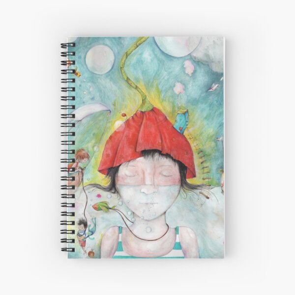 Crowded Spiral Notebook