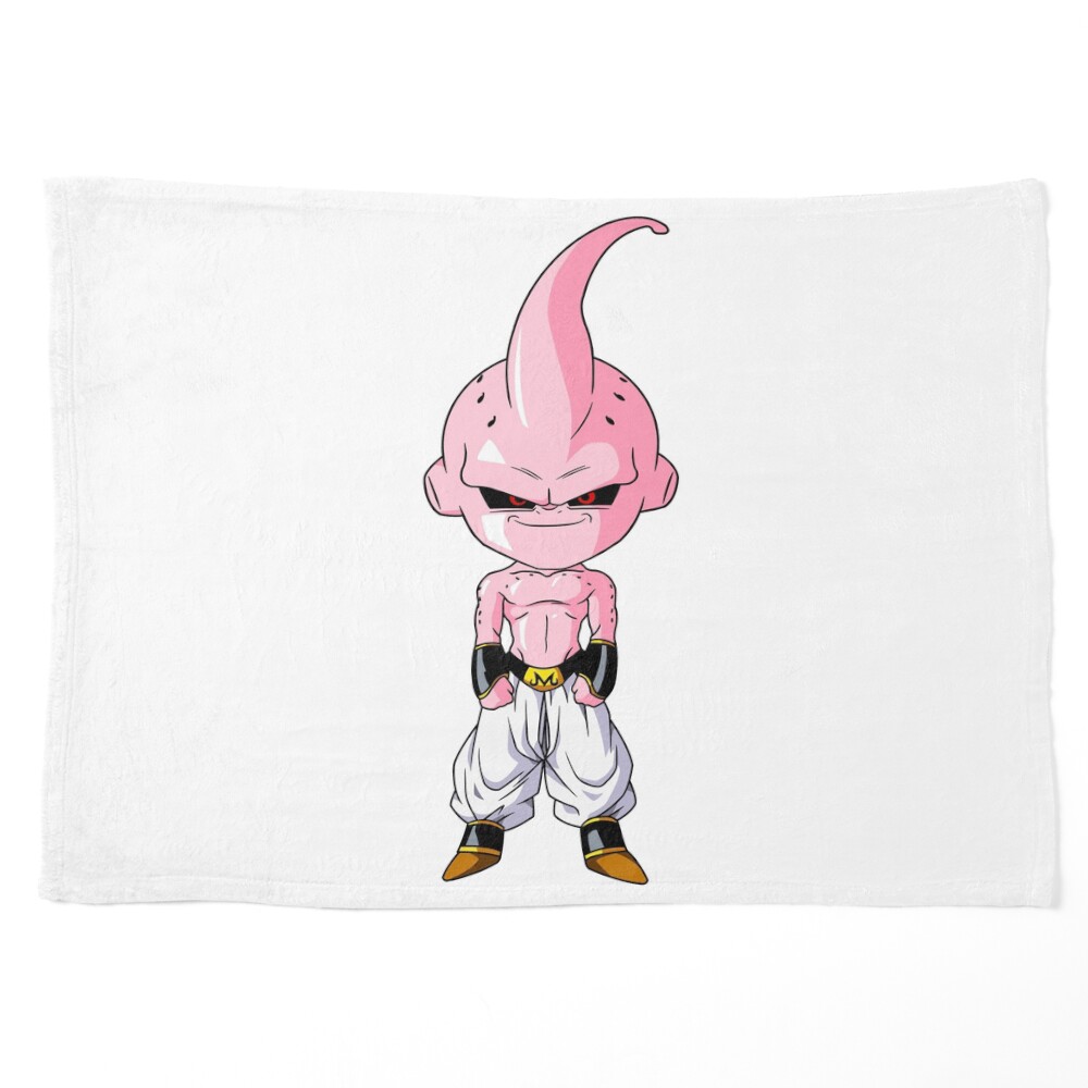 Kid buu Dragon Ball Z Face - Drawing DBZ Majin Buu Poster by eLedesign22