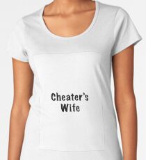 Calling out a Cheater Women's Premium T-Shirt