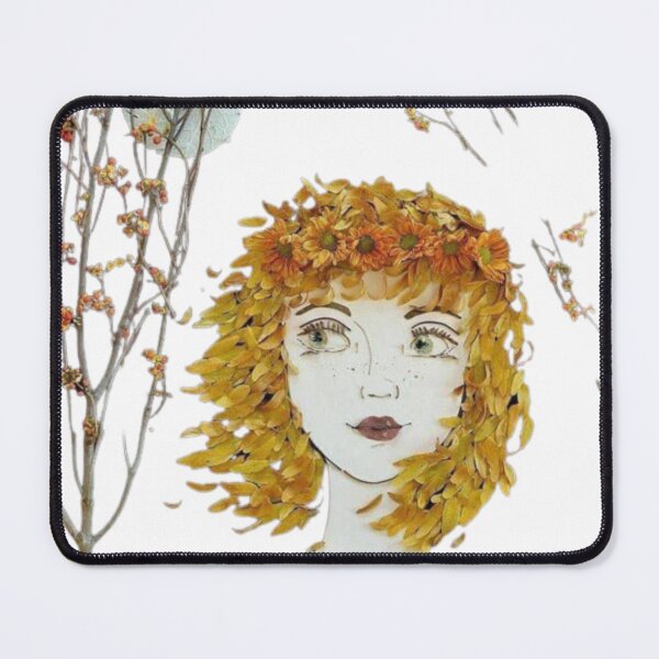 Item preview, Plant Head Woman Art | Woman with plants on her head poster | Flower Woman Art | Woman with flower head | Artistic woman line drawing designed and sold by Artistedesign.