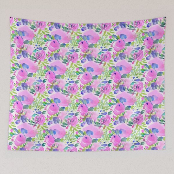 Item preview, Pastel floral abstract pattern designed and sold by Mirarima.
