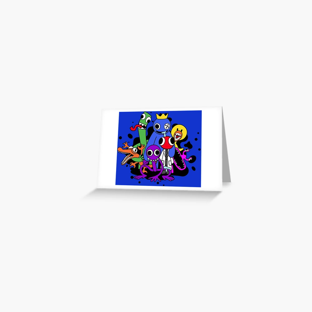 Rainbow Friends Hug it Out Colors | Greeting Card