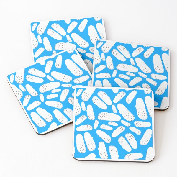 Item preview, Crocs inspired pattern, Baby blues  designed and sold by samejane.