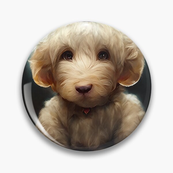 Item preview, Cutest Adorable Goldendoodle Puppy Portrait Painting Dog Gift  designed and sold by Guarddogdrive.
