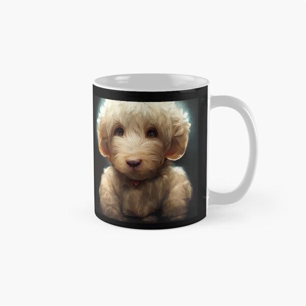 Item preview, Cutest Adorable Goldendoodle Puppy Portrait Painting Dog Gift  designed and sold by Guarddogdrive.