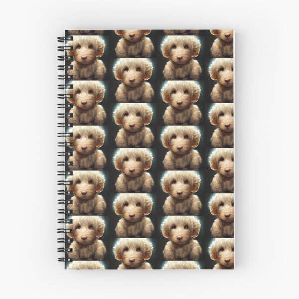 Item preview, Cutest Adorable Goldendoodle Puppy Portrait Painting Dog Gift  designed and sold by Guarddogdrive.