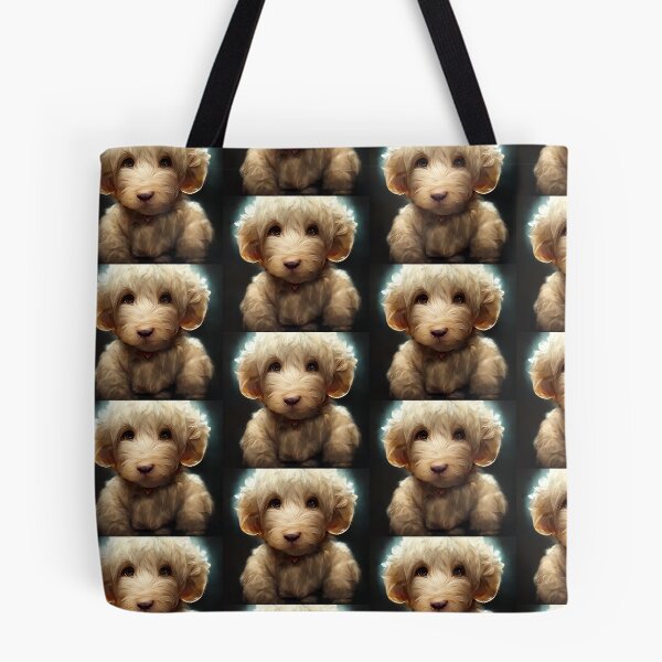 Item preview, Cutest Adorable Goldendoodle Puppy Portrait Painting Dog Gift  designed and sold by Guarddogdrive.