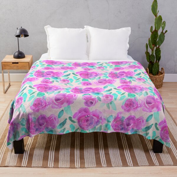 Item preview, Pastel floral abstract pattern designed and sold by Mirarima.