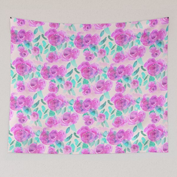 Item preview, Pastel floral abstract pattern designed and sold by Mirarima.