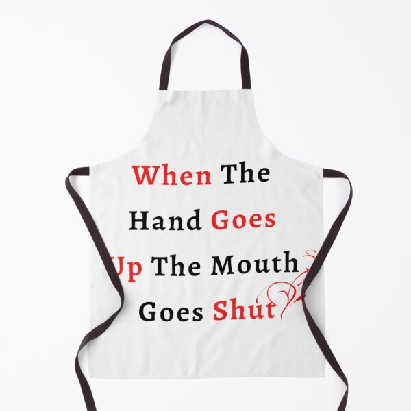 Item preview, when the hand goes up the mouth goes shut designed and sold by Thishu's Glowing_Dark.