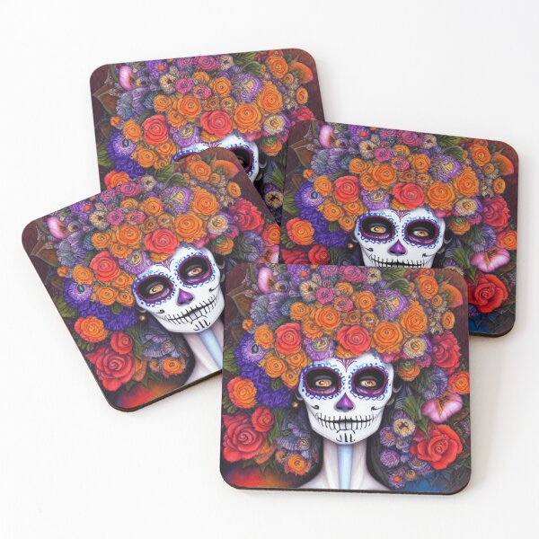 Item preview, Day of the Dead dia de los muertos designed and sold by AmazinfArt.