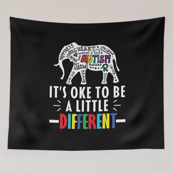 Item preview, Its Ok To Be A Little Different Elephant designed and sold by FurioInc.