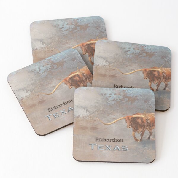 Item preview, Longhorn Bull Richardson designed and sold by Elisabeth Lucas.