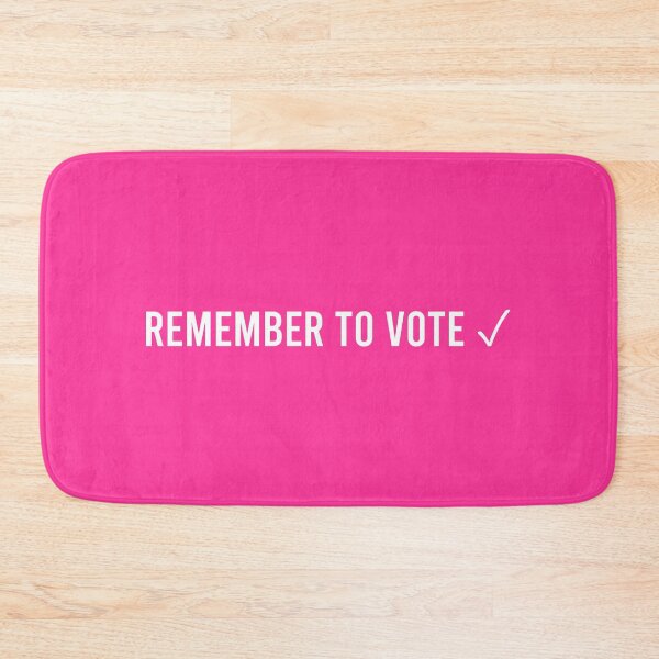Item preview, Remember to Vote - Pink designed and sold by coffeepolicy.