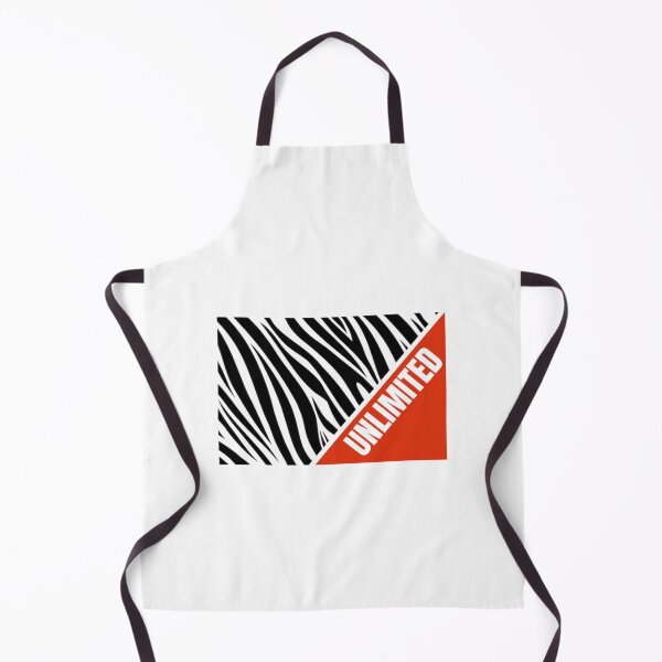 Item preview, Estampado de Animal Print Cebra y palabra UNLIMITED designed and sold by MoshisooPrint.
