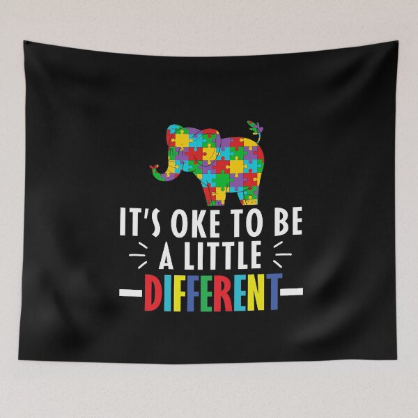Item preview, Its Ok To Be A Little Different Elephant designed and sold by FurioInc.