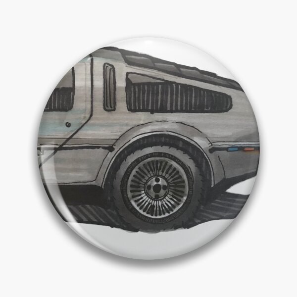 Item preview, DeLorean drawing designed and sold by divraeloart.