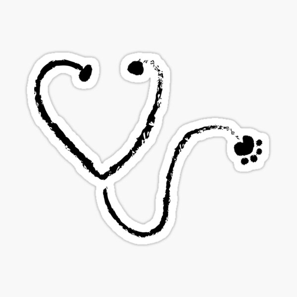 Veterinarian Vet Gifts Anima Lover Sticker