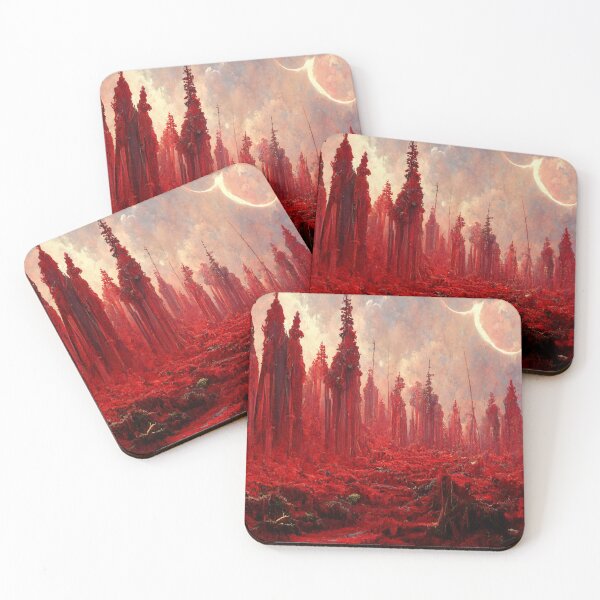 Item preview, Planet Warz - Red Forest - Forest of Thousand Screams "Planet Corrupiss" designed and sold by Brazz Official.