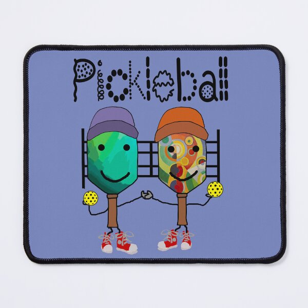 Item preview, Funny Pickleball Paddle Characters Playing Pickleball Sports designed and sold by Nature's Fancy.