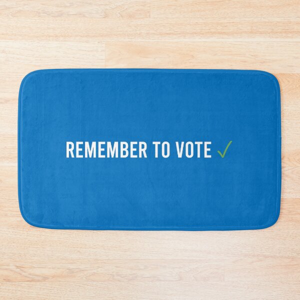 Item preview, Remember to Vote - Blue designed and sold by coffeepolicy.