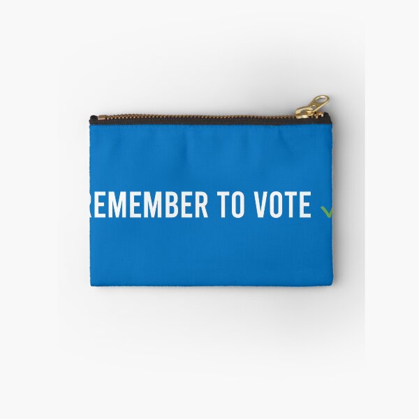 Item preview, Remember to Vote - Blue designed and sold by coffeepolicy.