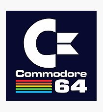Commodore 64 Logo Merchandise Photographic Print