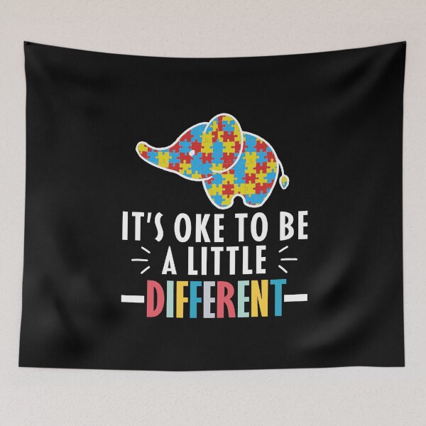 Item preview, Its Ok To Be A Little Different Elephant designed and sold by FurioInc.