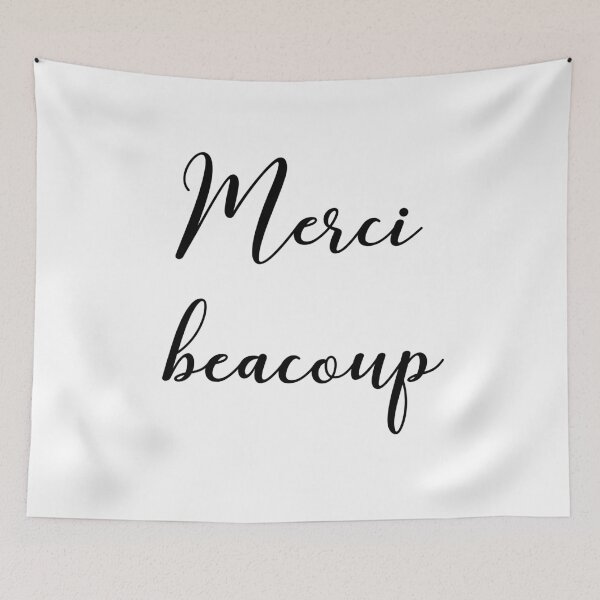 Item preview, Merci beacoup designed and sold by Alice Monber’s LETTERING.