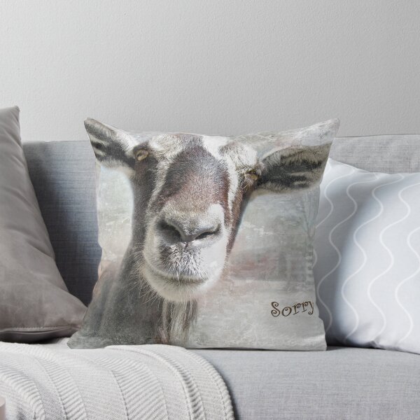 Item preview, Goat- "Sorry" ~ Greeting Card designed and sold by Susan Werby.