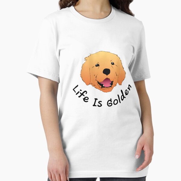 Artikel-Vorschau von Das Leben ist Golden Dog Love Funny, designt und verkauft von miracletee.