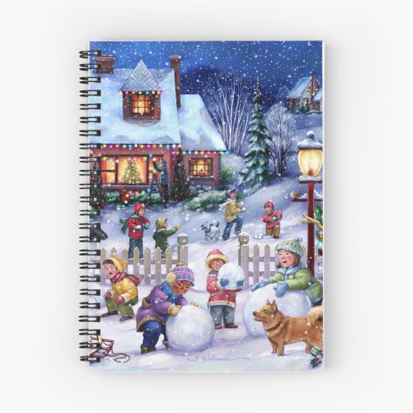 Item preview, Christmas Snow Day designed and sold by Halcyon-Studio.