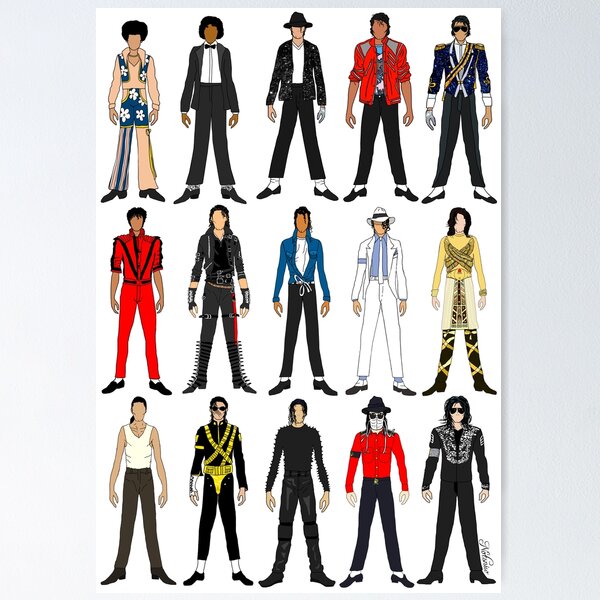 Item preview, Outfits of King Jackson Pop Music Fashion designed and sold by NOTSNIW ART.