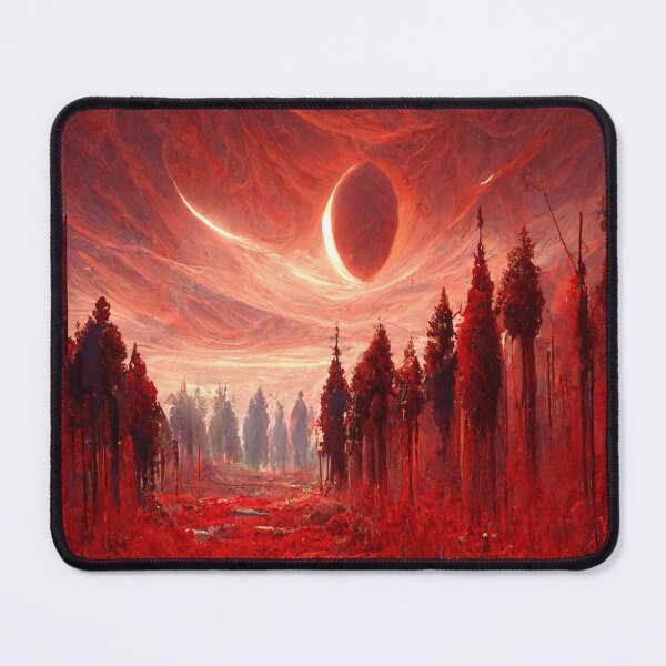 Item preview, Planet Warz - Red Forest - Guts Paths "Planet Corrupiss" designed and sold by Brazz Official.