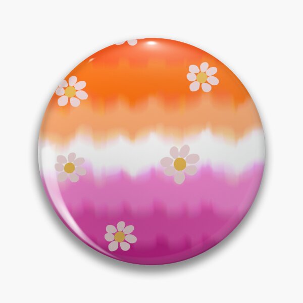 Item preview, Daisy lesbian flag lgbtq designed and sold by PixiStixxharri.