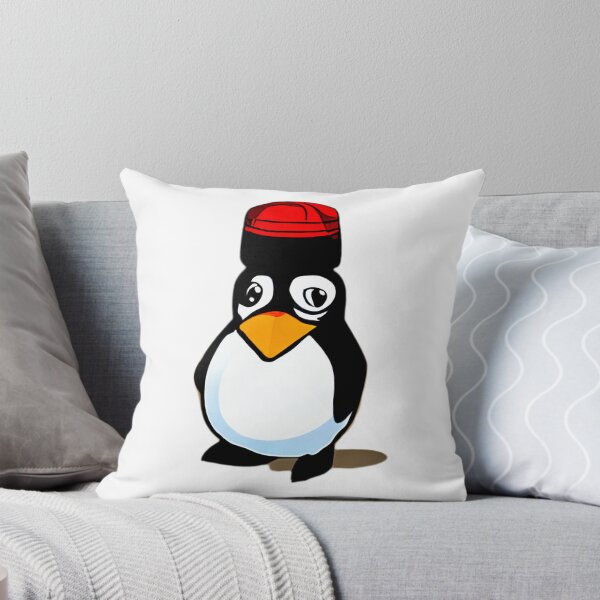 Item preview, Fez on Penguin  designed and sold by MuffinMeng ⭐⭐⭐⭐⭐.