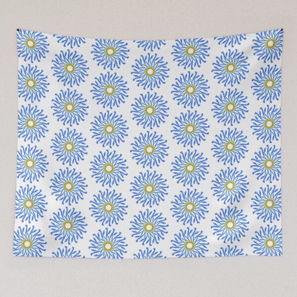 Item preview, Blue flower designed and sold by Meo Design.