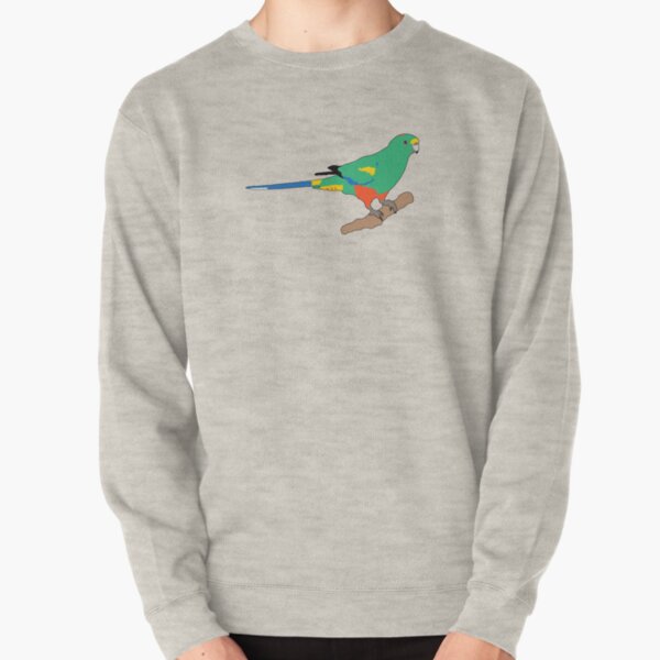 Mulga Parrot Pullover Sweatshirt