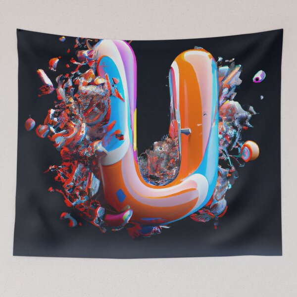 Item preview, An Amazing Letter U! designed and sold by WhiteCatGallery.