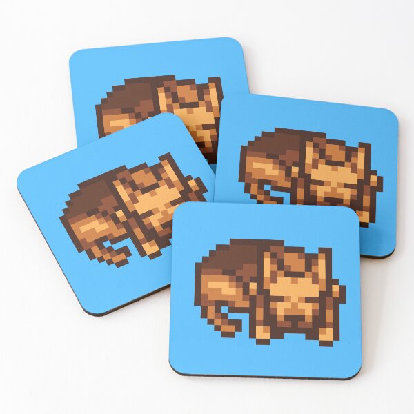 Item preview, Stardew Valley Dog sleeping designed and sold by aiya-pixels.